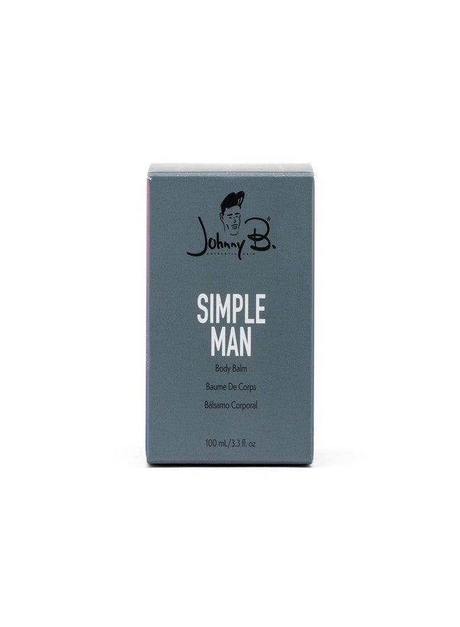 JOHNNY B. Simple Man Body Balm, Moisturizing Lotion for Men 3.3 oz. - Image 4